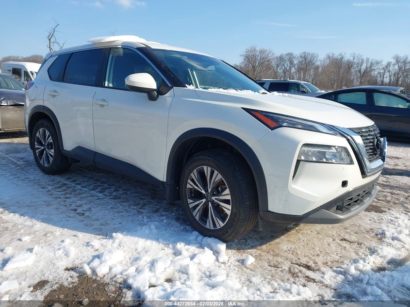 2023 Nissan Rogue VIN JN8BT3BB1PW481713 IAAI salvage auction — LEFT FRONT, Salvage Title, sold $4,150 on 2026-07-14 (photo 1)