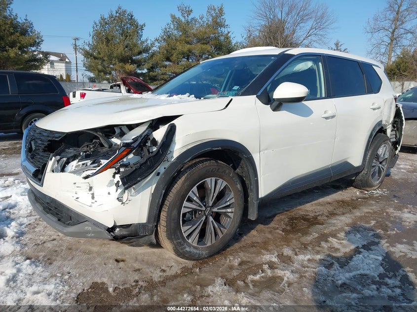 2023 Nissan Rogue VIN JN8BT3BB1PW481713 IAAI salvage auction — LEFT FRONT, Salvage Title, sold $4,150 on 2026-07-14 (photo 2)