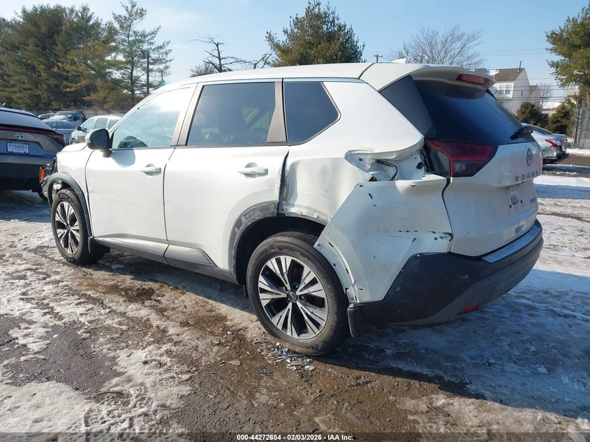 2023 Nissan Rogue VIN JN8BT3BB1PW481713 IAAI salvage auction — LEFT FRONT, Salvage Title, sold $4,150 on 2026-07-14 (photo 3)