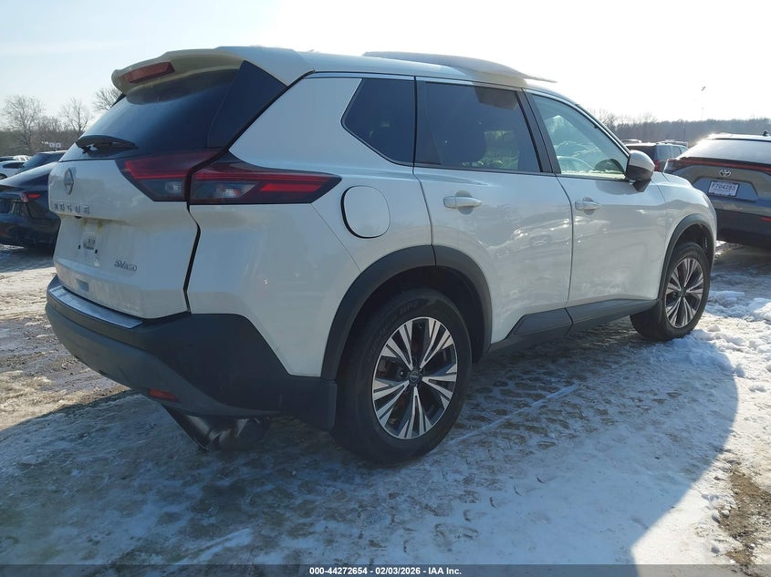2023 Nissan Rogue VIN JN8BT3BB1PW481713 IAAI salvage auction — LEFT FRONT, Salvage Title, sold $4,150 on 2026-07-14 (photo 4)