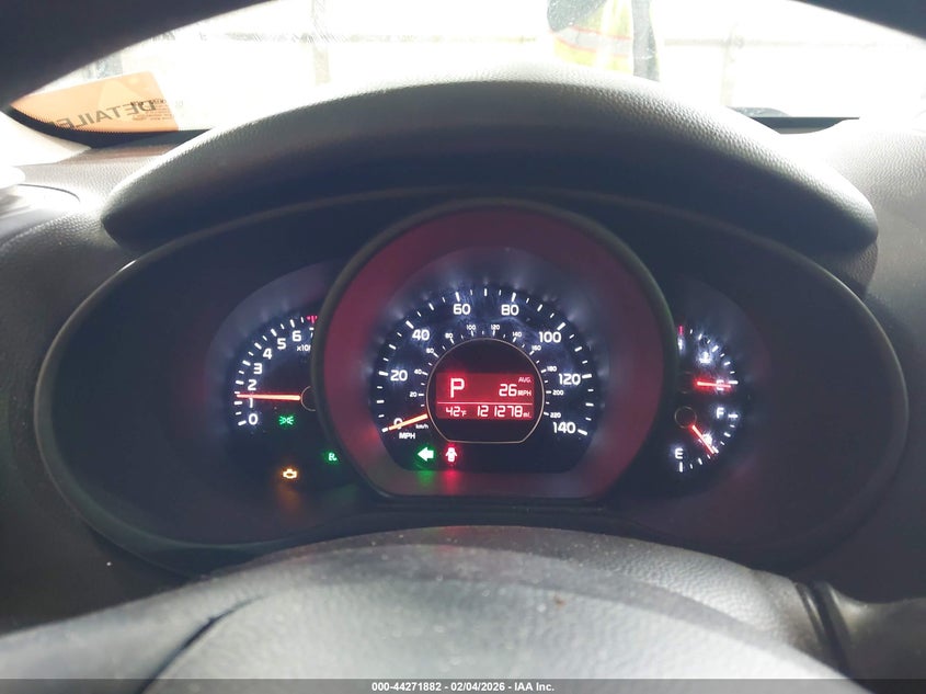 2014 Kia Soul VIN KNDJN2A29E7708182 IAAI salvage auction — FRONT & REAR, Salvage Title, sold $350 on 2026-07-10 (photo 7)