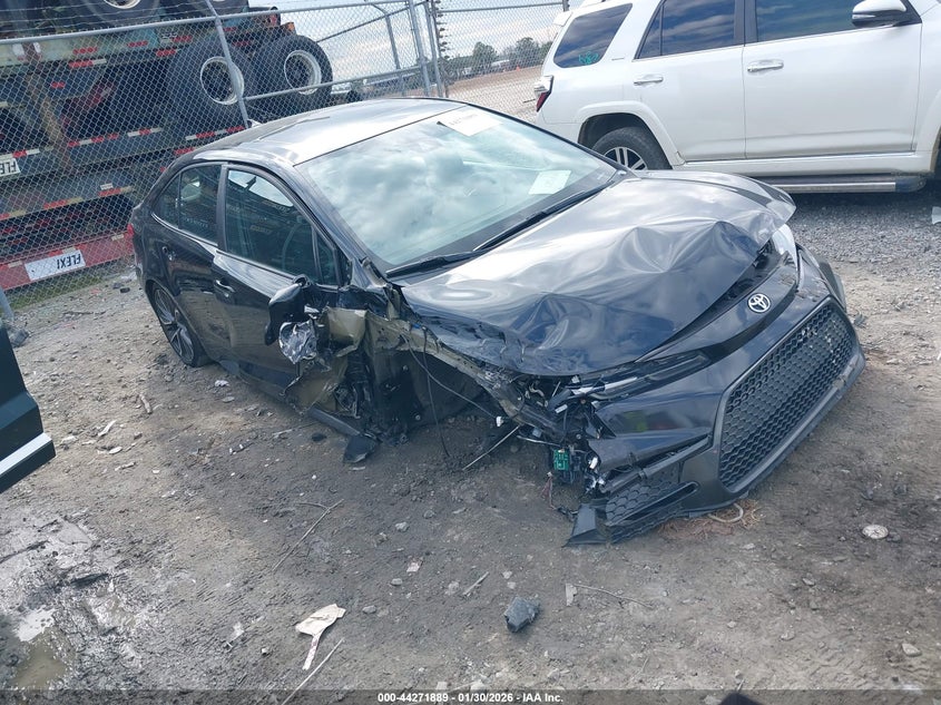 2021 Toyota Corolla VIN 5YFP4MCE4MP090878 IAAI salvage auction — RIGHT SIDE, Salvage (Georgia), sold $3,950 on 2026-07-10 (photo 1)