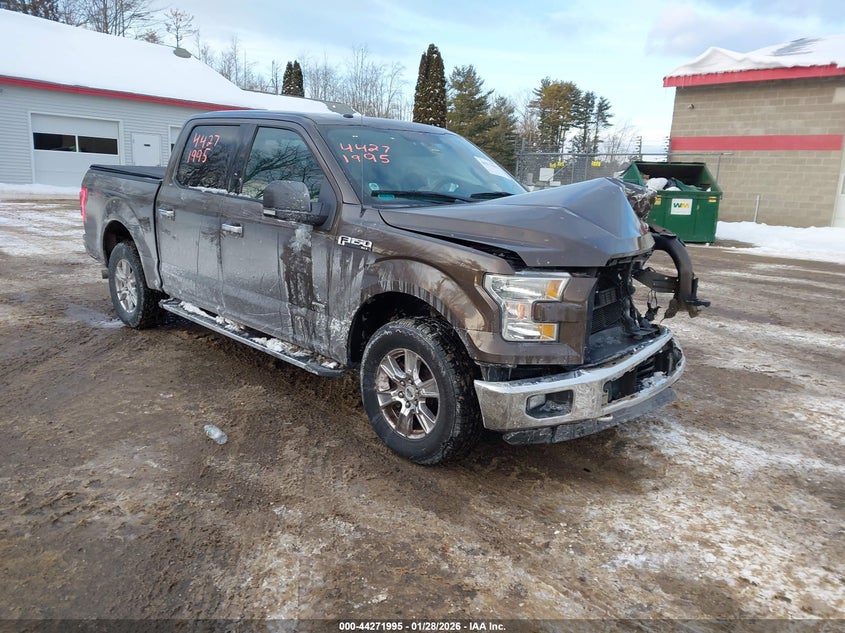 2015 Ford F-150 VIN 1FTEW1EP0FFC66107 IAAI salvage auction — FRONT END, Salvage (Maine), sold $3,650 on 2026-07-20 (photo 1)