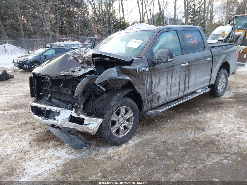 2015 Ford F-150 VIN 1FTEW1EP0FFC66107 IAAI salvage auction — FRONT END, Salvage (Maine), sold $3,650 on 2026-07-20 (photo 2)