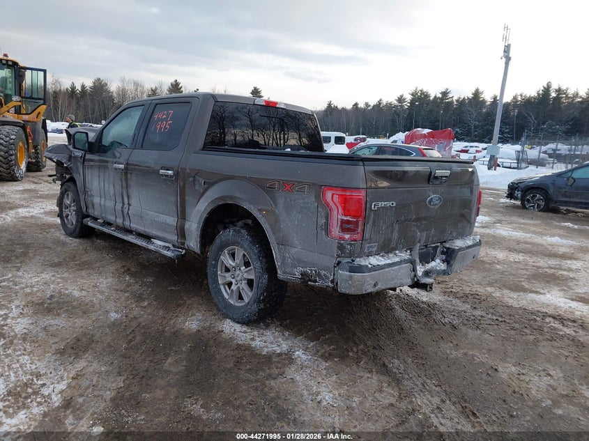 2015 Ford F-150 VIN 1FTEW1EP0FFC66107 IAAI salvage auction — FRONT END, Salvage (Maine), sold $3,650 on 2026-07-20 (photo 3)