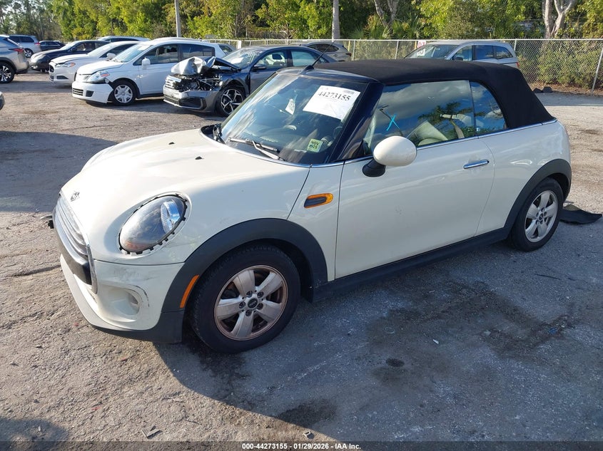 2019 Mini Convertible VIN WMWWG5C59K3H08419 IAAI salvage auction — WATER/FLOOD, Rebuildable (Florida), sold $775 on 2026-07-29 (photo 2)