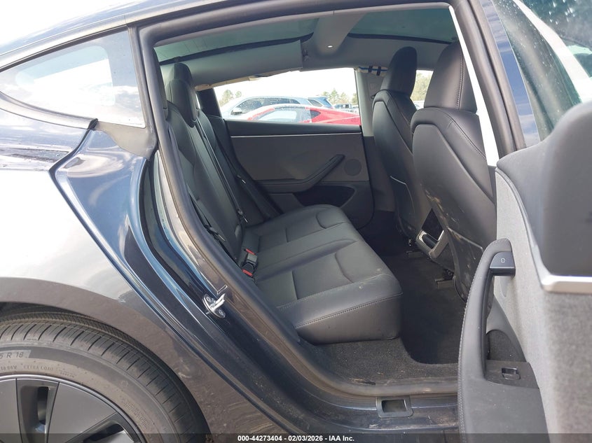 2025 Tesla Model 3 VIN 5YJ3E1EA9SF953977 IAAI salvage auction — FRONT END, Original (Texas), sold $12,550 on 2026-07-16 (photo 8)