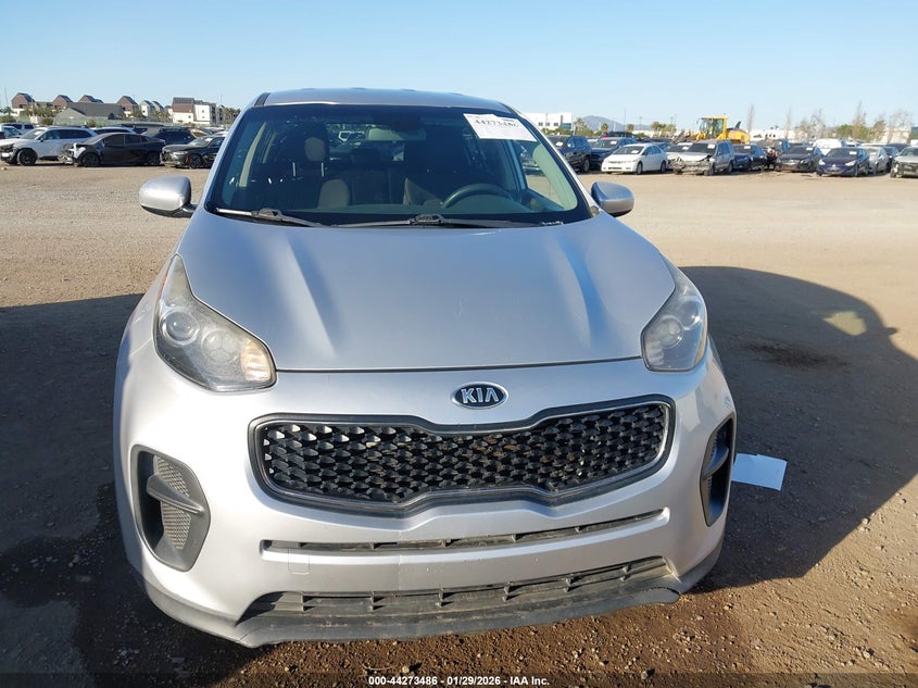 2018 Kia Sportage VIN KNDPM3AC8J7445138 IAAI salvage auction — UNKNOWN, Salvage (California), sold $2,600 on 2026-07-13 (photo 6)