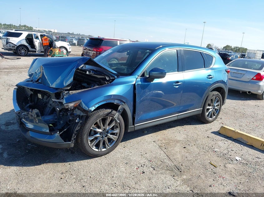2021 Mazda Cx-5 VIN JM3KFBEY2M0457262 IAAI salvage auction — FRONT END, Salvage (Massachusetts), sold $4,800 on 2026-07-09 (photo 2)
