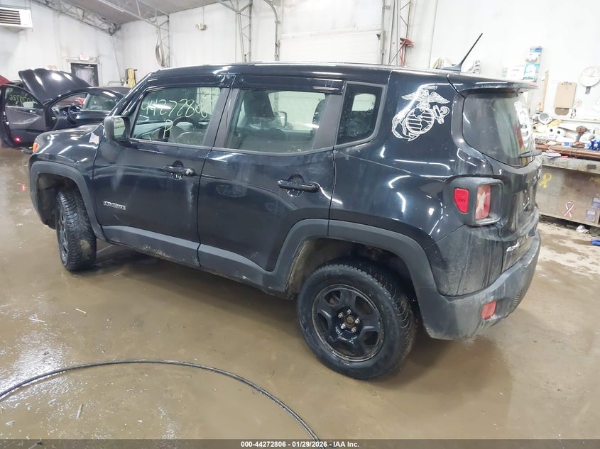 2016 Jeep Renegade VIN ZACCJBAT6GPD30499 IAAI salvage auction — ELECTRICAL, Salvage (Pennsylvania), sold $1,300 on 2026-08-20 (photo 3)