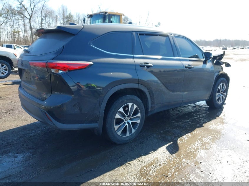 2020 Toyota Highlander VIN 5TDHZRBH9LS523003 IAAI salvage auction — FRONT END, Salvage Title, sold $4,050 on 2026-07-22 (photo 4)