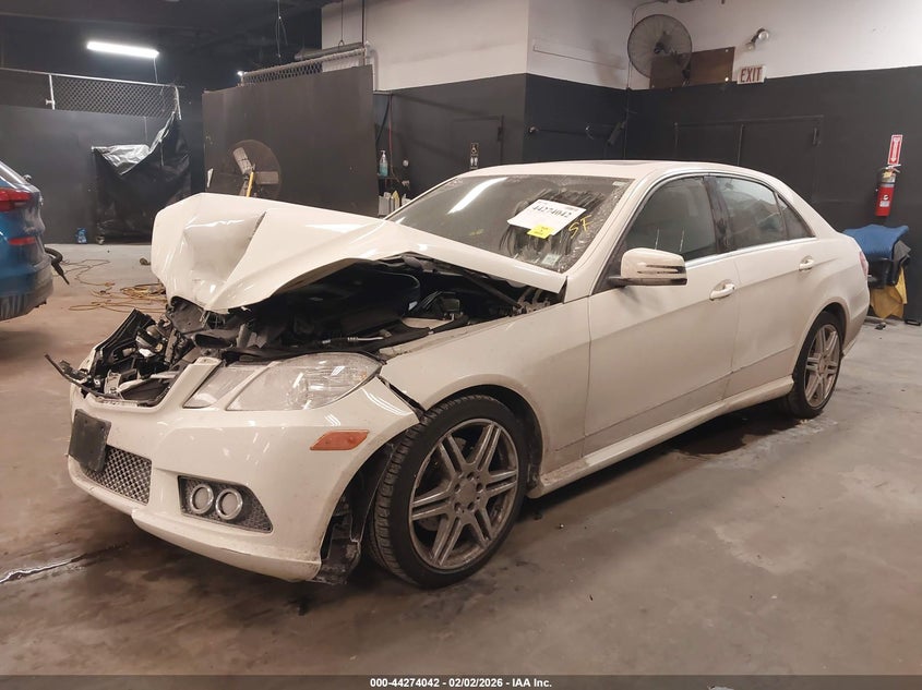 2010 Mercedes-benz E-klasse VIN WDDHF8HB5AA118777 IAAI salvage auction — FRONT END, Mv-907A (New York), sold $500 on 2026-08-04 (photo 2)