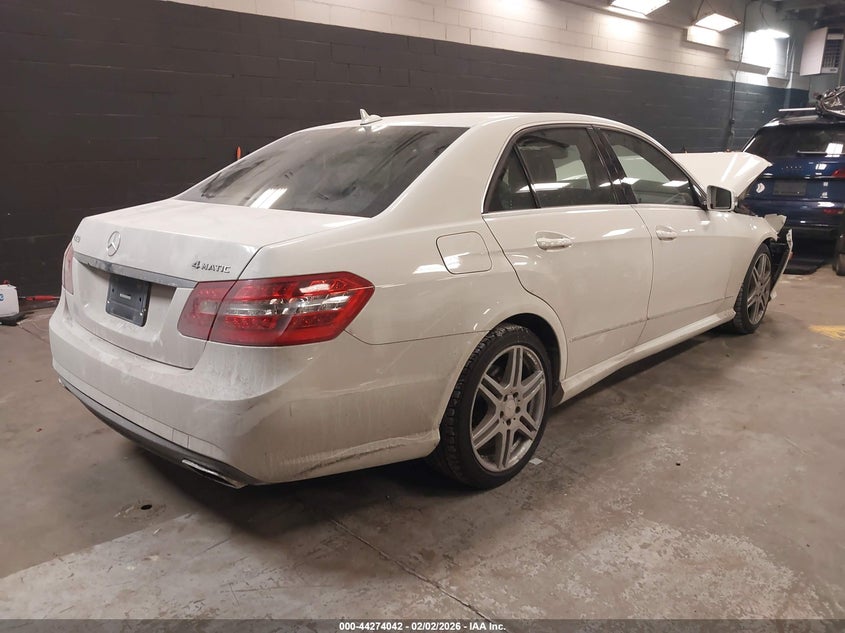 2010 Mercedes-benz E-klasse VIN WDDHF8HB5AA118777 IAAI salvage auction — FRONT END, Mv-907A (New York), sold $500 on 2026-08-04 (photo 4)