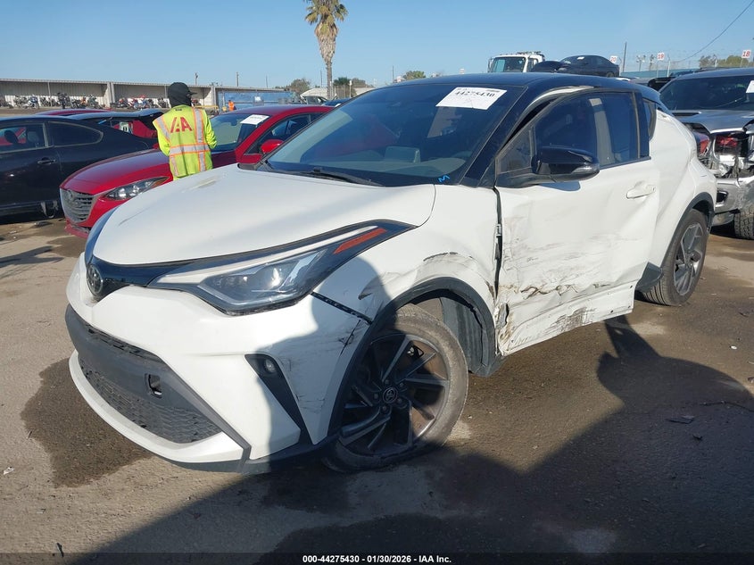 2021 Toyota C-hr VIN NMTKHMBX2MR128857 IAAI salvage auction — LEFT SIDE, Salvage (California), sold $7,450 on 2026-07-08 (photo 2)