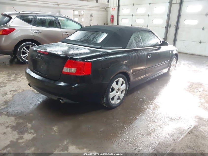 2005 Audi A4 VIN WAUAC48H45K017695 IAAI salvage auction — FRONT END, Salvage (Ohio), sold $300 on 2026-07-09 (photo 4)