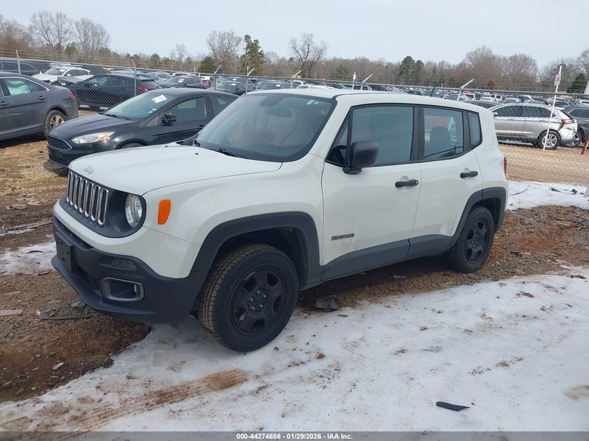 2018 Jeep Renegade VIN ZACCJBAB6JPH36376 IAAI salvage auction — RIGHT REAR, Salvage Title, sold $975 on 2026-07-22 (photo 2)