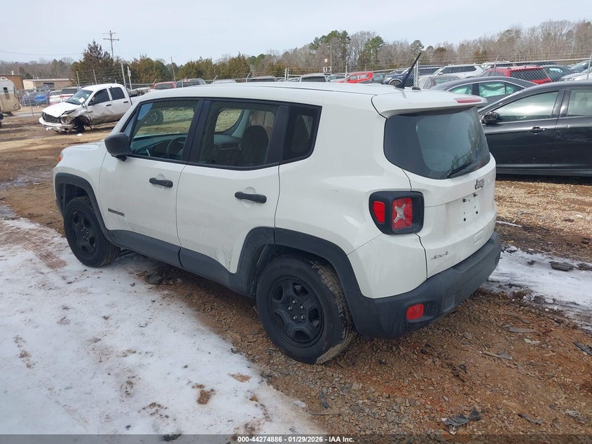 2018 Jeep Renegade VIN ZACCJBAB6JPH36376 IAAI salvage auction — RIGHT REAR, Salvage Title, sold $975 on 2026-07-22 (photo 3)