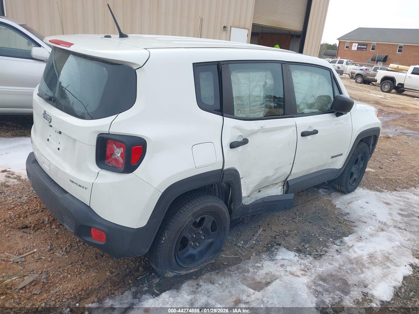 2018 Jeep Renegade VIN ZACCJBAB6JPH36376 IAAI salvage auction — RIGHT REAR, Salvage Title, sold $975 on 2026-07-22 (photo 4)