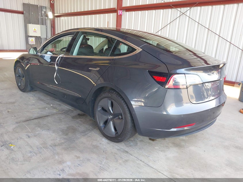 2018 Tesla Model 3 VIN 5YJ3E1EB5JF077206 IAAI salvage auction — FRAME DAMAGE, Salvage Title, sold $5,100 on 2026-07-28 (photo 3)