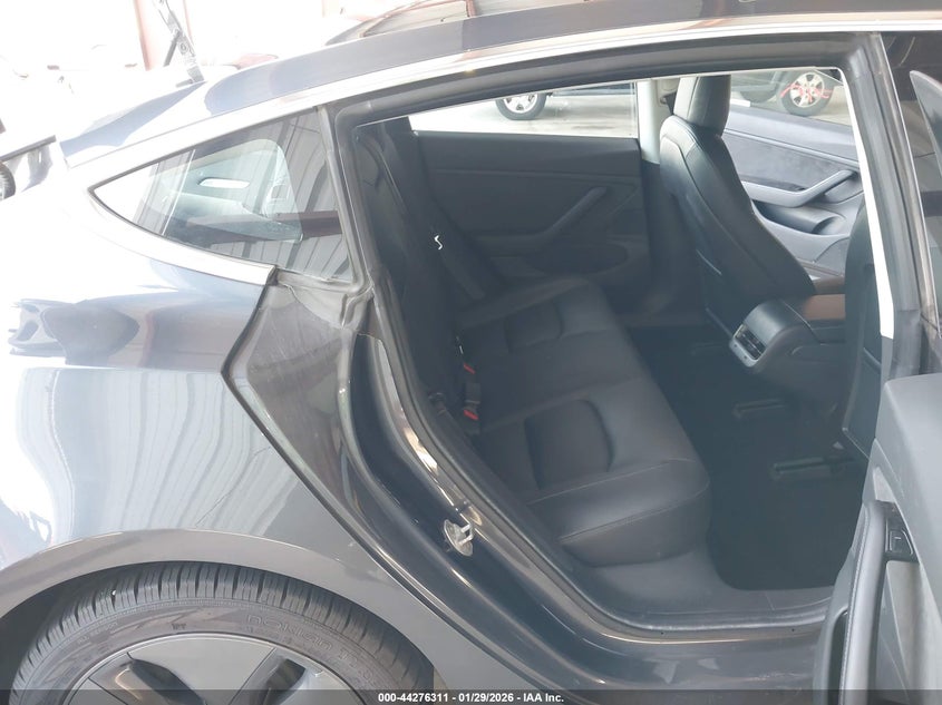 2018 Tesla Model 3 VIN 5YJ3E1EB5JF077206 IAAI salvage auction — FRAME DAMAGE, Salvage Title, sold $5,100 on 2026-07-28 (photo 8)