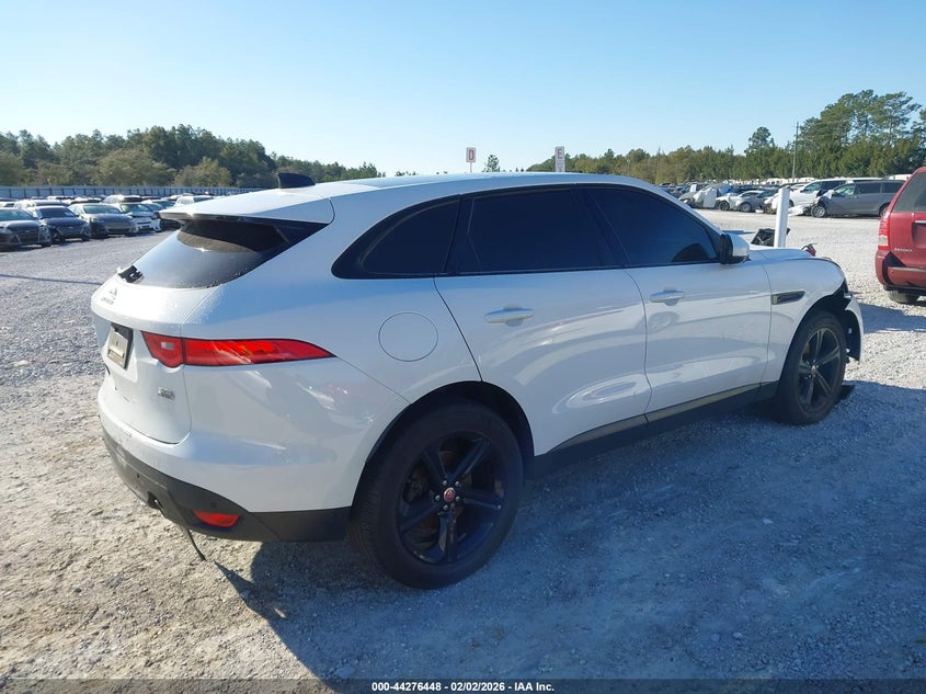 2020 Jaguar F-pace VIN SADCK2GX4LA647381 IAAI salvage auction — FRONT & REAR, Salvage Title, sold $5,700 on 2026-08-01 (photo 4)