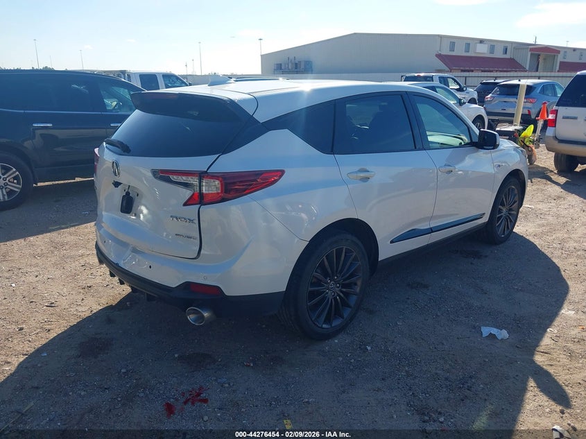 2022 Acura Rdx VIN 5J8TC2H8XNL005935 IAAI salvage auction — Rear End, Original (Texas), sold $19,050 on 2026-04-16 (photo 4)