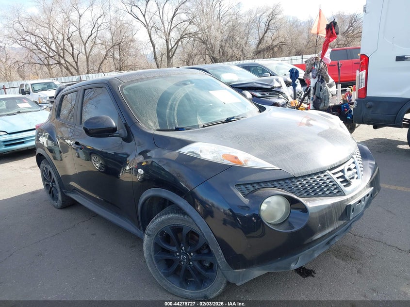 2011 Nissan Juke VIN JN8AF5MV0BT008465 IAAI salvage auction — LEFT FRONT, Clear (Utah), sold $350 on 2026-07-23 (photo 1)