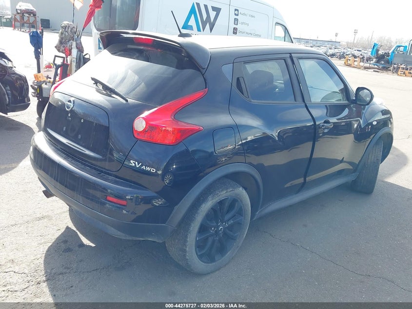 2011 Nissan Juke VIN JN8AF5MV0BT008465 IAAI salvage auction — LEFT FRONT, Clear (Utah), sold $350 on 2026-07-23 (photo 4)