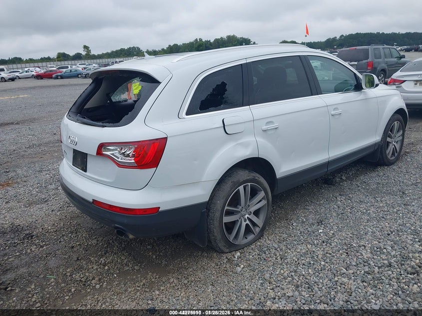 2013 Audi Q7 VIN WA1LGAFE3DD001590 IAAI salvage auction — ALL OVER, Salvage Title, sold $400 on 2026-07-20 (photo 4)