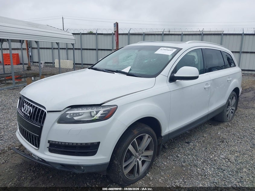 2013 Audi Q7 VIN WA1LGAFE3DD001590 IAAI salvage auction — ALL OVER, Salvage Title, sold $400 on 2026-07-20 (photo 6)