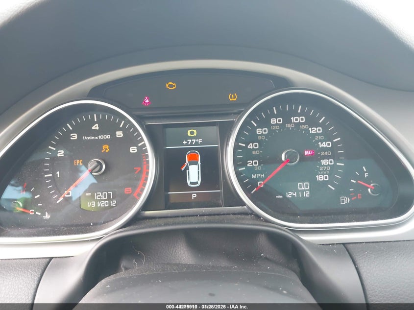 2013 Audi Q7 VIN WA1LGAFE3DD001590 IAAI salvage auction — ALL OVER, Salvage Title, sold $400 on 2026-07-20 (photo 7)