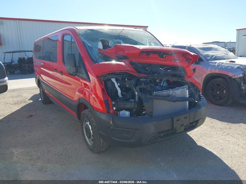 2025 Ford Transit-350 VIN 1FBAX2Y89SKB06674 IAAI salvage auction — ALL OVER, Sf97 (Texas), sold $5,150 on 2026-07-07 (photo 1)