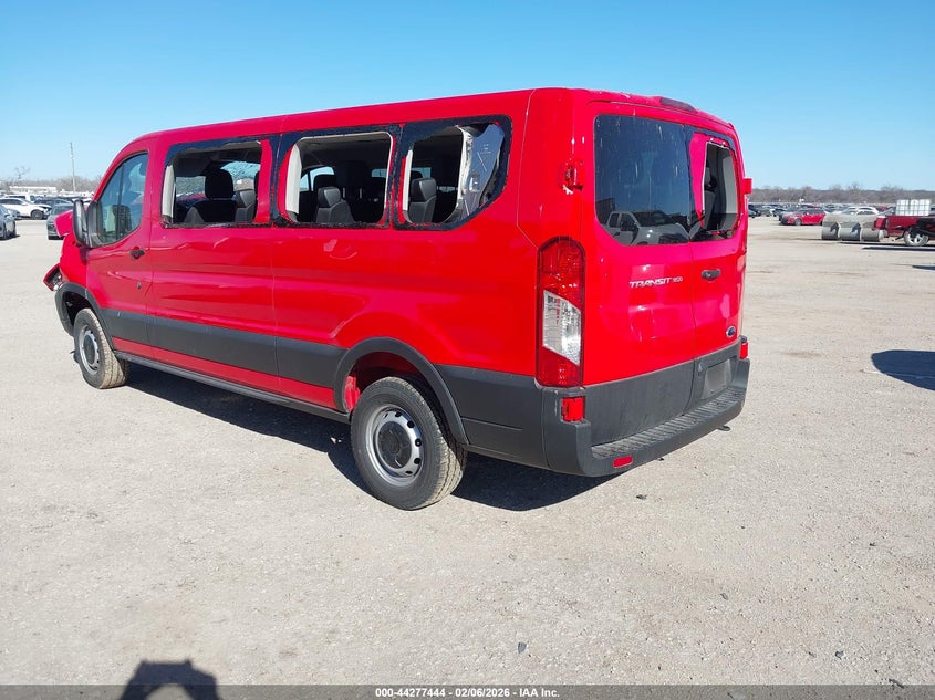 2025 Ford Transit-350 VIN 1FBAX2Y89SKB06674 IAAI salvage auction — ALL OVER, Sf97 (Texas), sold $5,150 on 2026-07-07 (photo 3)