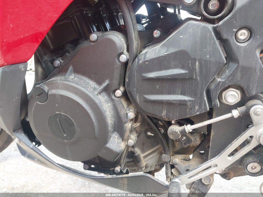 2024 Kawasaki Ninja VIN ML5EXGJ1XRDA07672 IAAI salvage auction — ROLLOVER, Salvage Title, sold $1,550 on 2026-07-15 (photo 9)