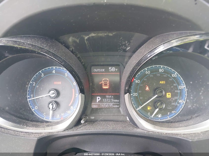 2014 Toyota Corolla VIN 5YFBURHE4EP043318 IAAI salvage auction — RIGHT REAR, Salvage Title, sold $2,700 on 2026-07-07 (photo 7)