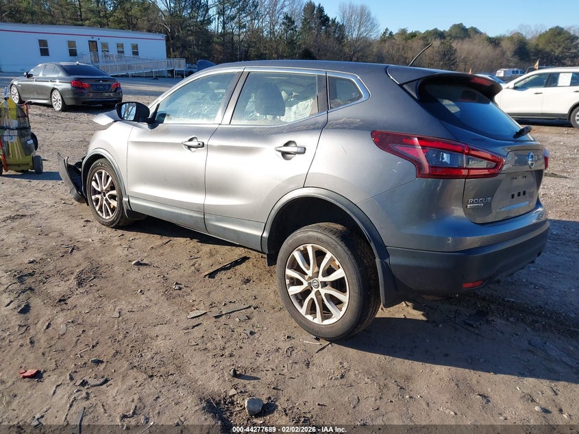 2021 Nissan Rogue VIN JN1BJ1AV8MW303121 IAAI salvage auction — RIGHT FRONT, Salvage - Greater Than 75% (Maryland), sold $925 on 2026-07-24 (photo 3)