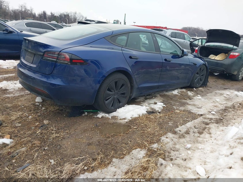 2022 Tesla Model s VIN 5YJSA1E5XNF486230 IAAI salvage auction — FRONT END, Salvage (Maryland), sold $5,200 on 2026-07-30 (photo 4)