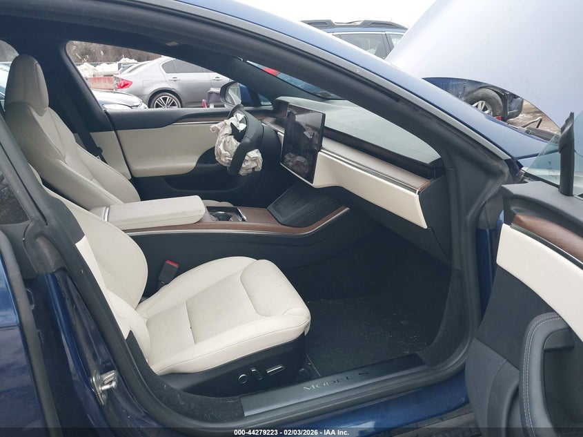 2022 Tesla Model s VIN 5YJSA1E5XNF486230 IAAI salvage auction — FRONT END, Salvage (Maryland), sold $5,200 on 2026-07-30 (photo 5)