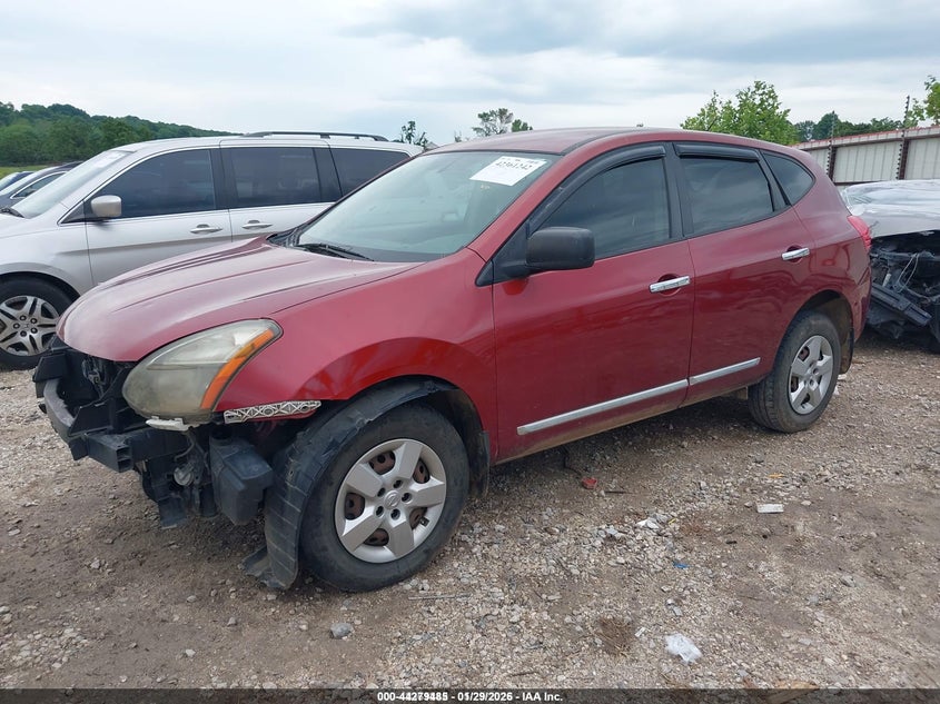 2014 Nissan Rogue VIN JN8AS5MT5EW607472 IAAI salvage auction — FRONT END, Salvage (Arkansas), sold $225 on 2026-07-09 (photo 2)