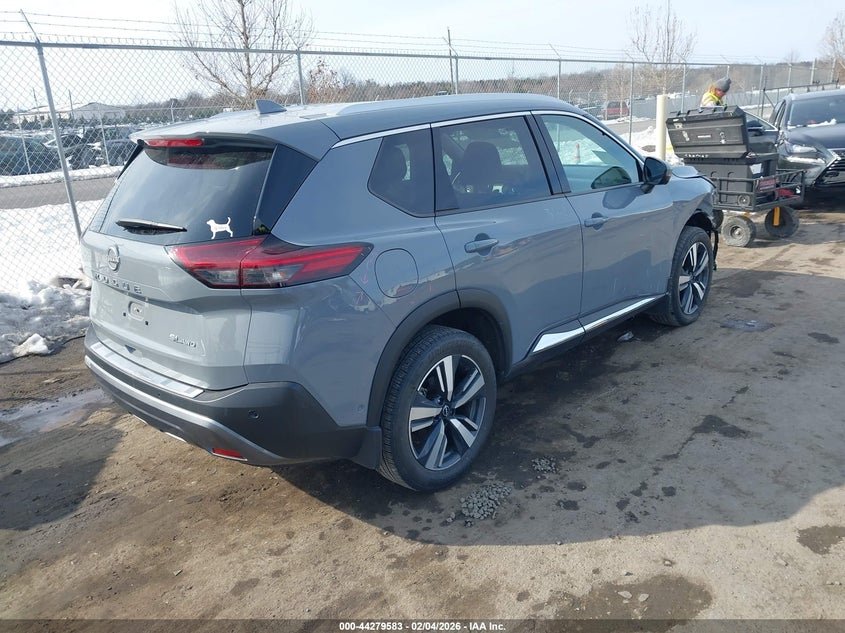 2023 Nissan Rogue VIN 5N1BT3CB6PC747637 IAAI salvage auction — FRONT END, Salvage (Virginia), sold $7,200 on 2026-07-28 (photo 4)