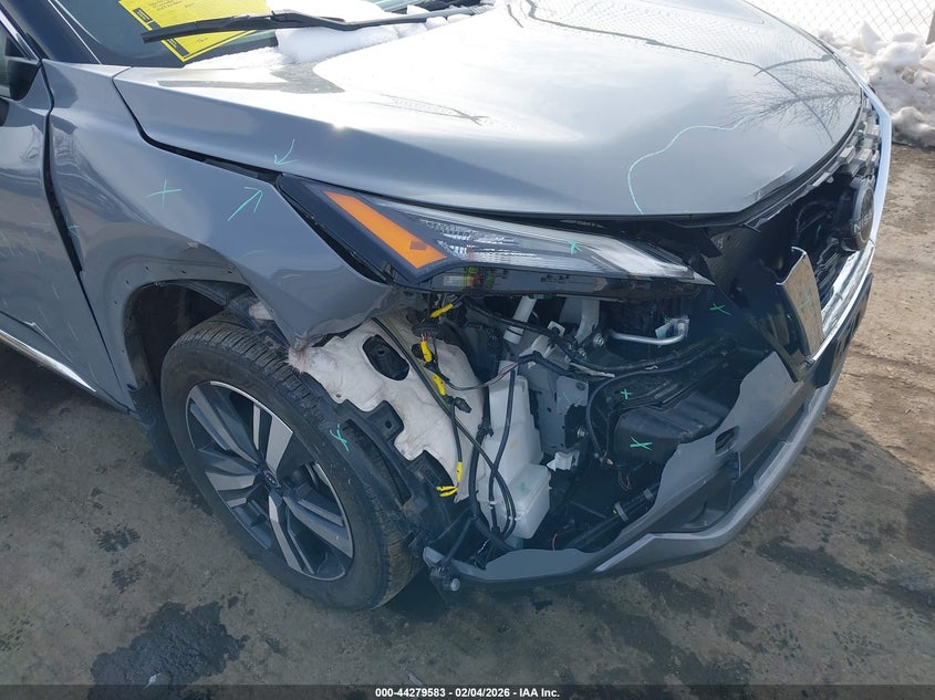 2023 Nissan Rogue VIN 5N1BT3CB6PC747637 IAAI salvage auction — FRONT END, Salvage (Virginia), sold $7,200 on 2026-07-28 (photo 6)