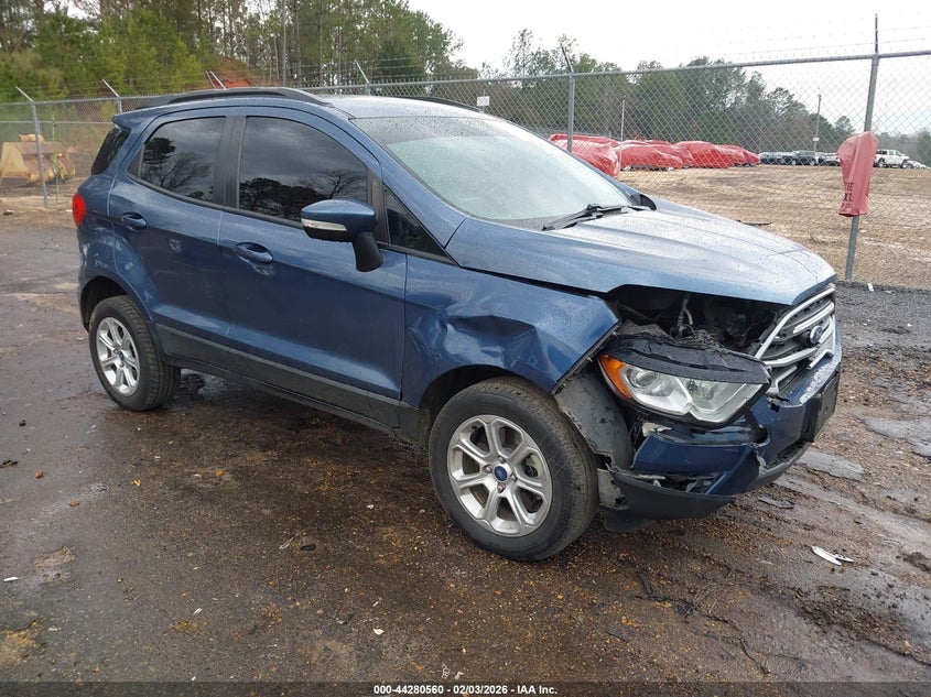 2022 Ford Ecosport VIN MAJ6S3GL7NC466915 IAAI salvage auction — RIGHT FRONT, Salvage Title, sold $2,550 on 2026-07-15 (photo 1)