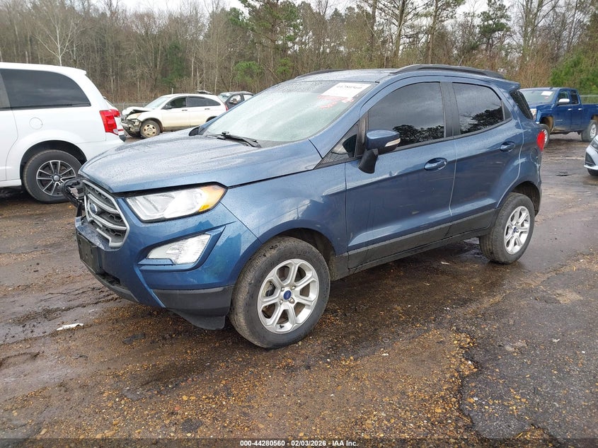 2022 Ford Ecosport VIN MAJ6S3GL7NC466915 IAAI salvage auction — RIGHT FRONT, Salvage Title, sold $2,550 on 2026-07-15 (photo 2)