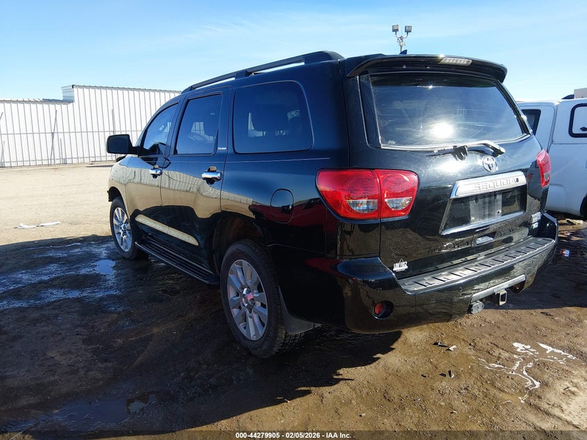 2016 Toyota Sequoia VIN 5TDDW5G13GS147478 IAAI salvage auction — FRONT END, Clear (Oklahoma), sold $8,025 on 2026-07-22 (photo 3)