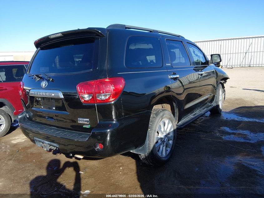 2016 Toyota Sequoia VIN 5TDDW5G13GS147478 IAAI salvage auction — FRONT END, Clear (Oklahoma), sold $8,025 on 2026-07-22 (photo 4)