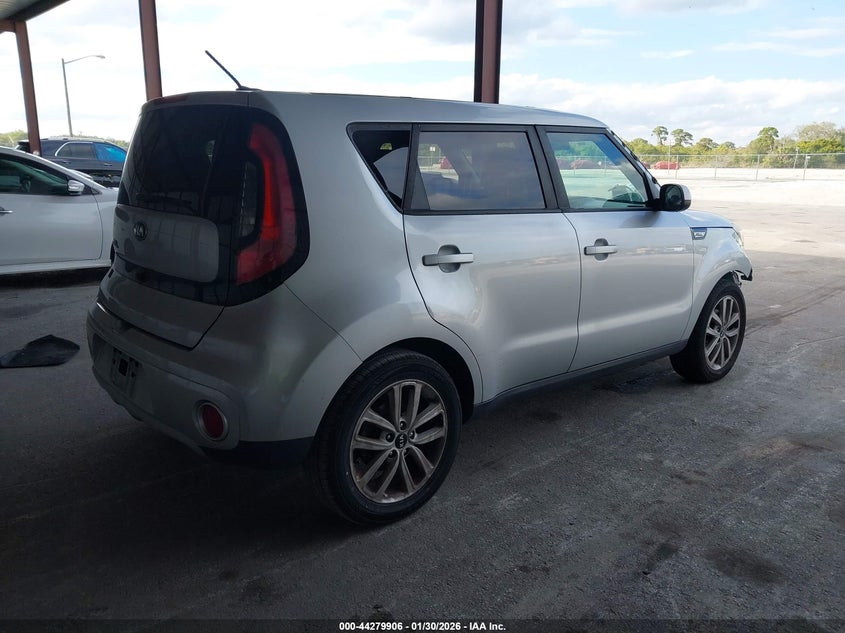 2019 Kia Soul VIN KNDJP3A5XK7634017 IAAI salvage auction — FRONT END, Rebuildable (Florida), sold $1,400 on 2026-08-03 (photo 4)