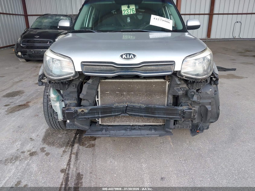 2019 Kia Soul VIN KNDJP3A5XK7634017 IAAI salvage auction — FRONT END, Rebuildable (Florida), sold $1,400 on 2026-08-03 (photo 6)