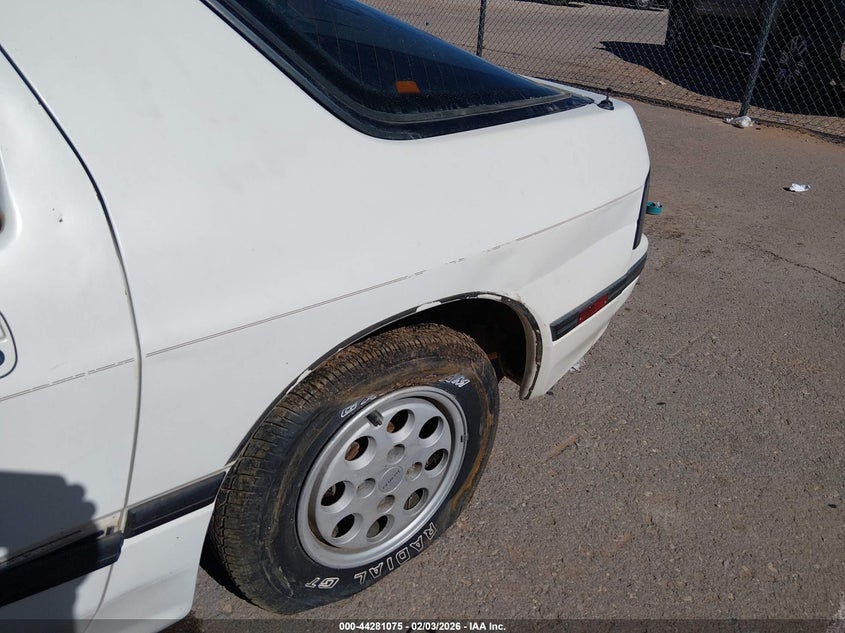 1986 Mazda Rx-7 VIN JM1FC3317G0147403 IAAI salvage auction — LEFT REAR, Clear (New Mexico), sold $75 on 2026-07-29 (photo 6)