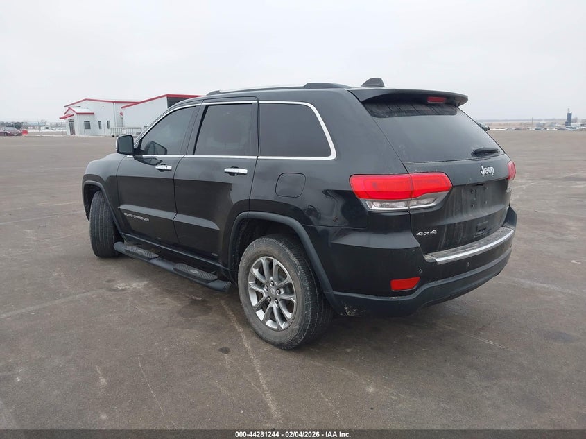 2015 Jeep Grand Cherokee VIN 1C4RJFBGXFC913759 IAAI salvage auction — Front End, Certificate Of Title (Nebraska), sold $1,500 on 2026-02-26 (photo 3)
