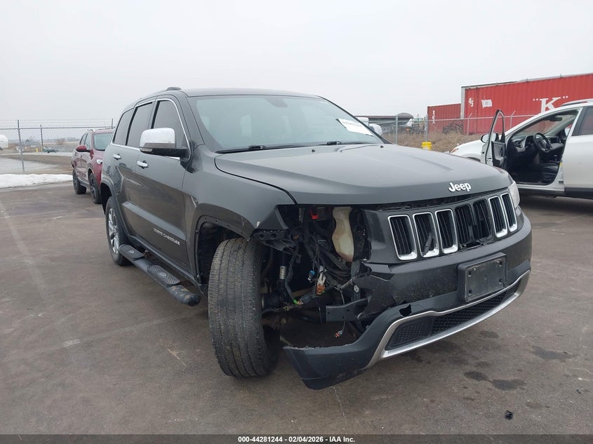 2015 Jeep Grand Cherokee VIN 1C4RJFBGXFC913759 IAAI salvage auction — Front End, Certificate Of Title (Nebraska), sold $1,500 on 2026-02-26 (photo 6)
